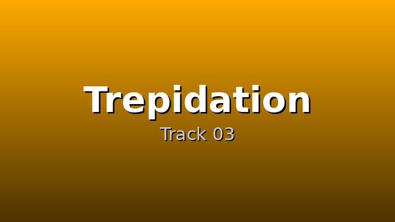 Trepidation track cover